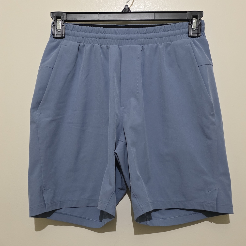 Lululemon Athletica Blue Athletic Shorts Relaxed Fit